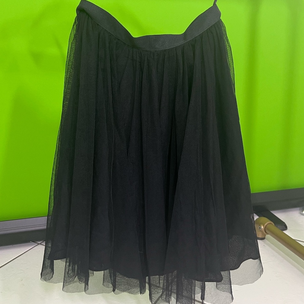 Tulle Mid-Skirt